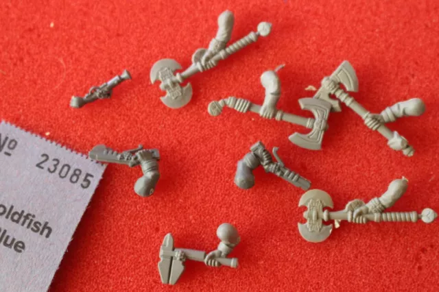 Games Workshop Warhammer Fantasy Dwarves Dwarf Bits Lot Axes Arms Spares GW New