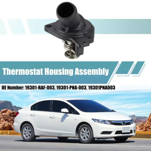 Car Engine Coolant Thermostat Housing Assembly for Honda Civic 19301-RAF-003