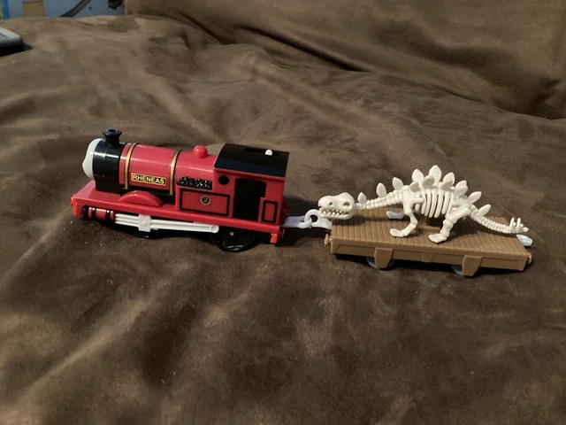 THOMAS & FRIENDS Trackmaster Rheneas (V9031) & camion dinosauri - In ...