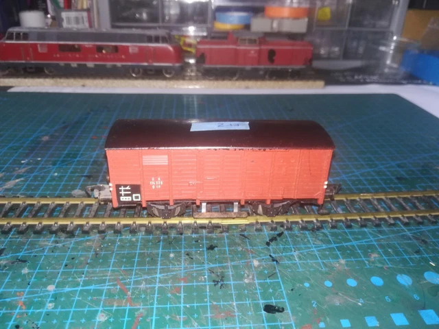 Wagon Couvert G10 Würth DB Ep. III BRAWA 50954 - HO 1/87