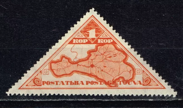 Touva Siberian Country Map 1936 MLH
