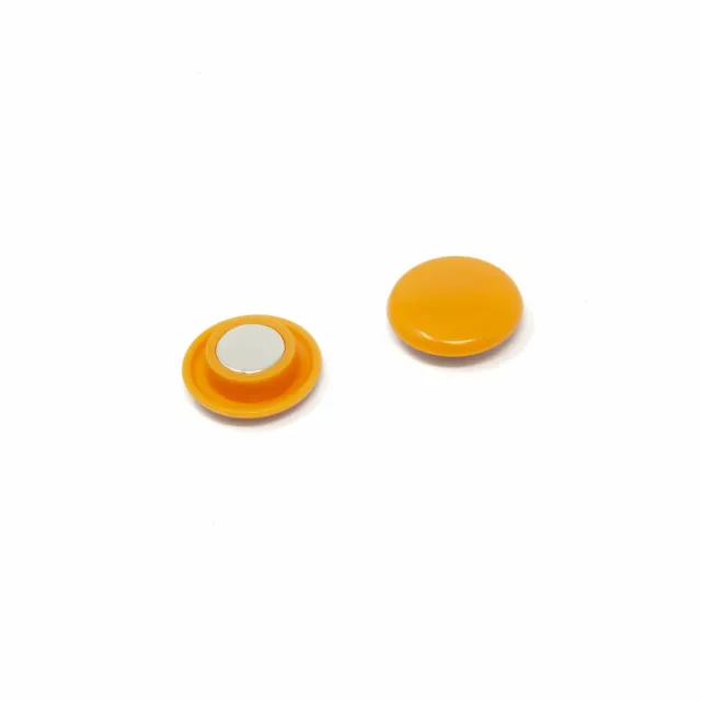 Magnete Per Pianificazione Dell'alta Potenza E Bacheca, 30x11mm, Arancione (x6)