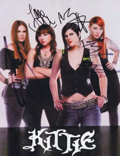KITTIE signed 8.5x11 Signed Photo Reprint