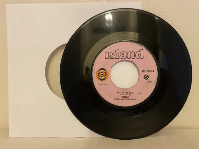 Traffic - Hole In My Shoe - 7" Vinyl Single 1967 Island Records WIP-6017