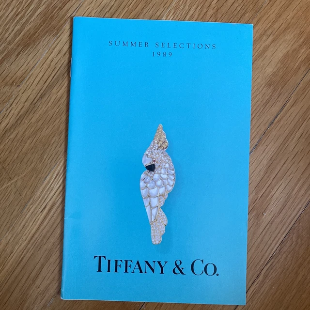 TIFFANY & CO. Catalogue Summer Selections 1989 7.50 PicClick