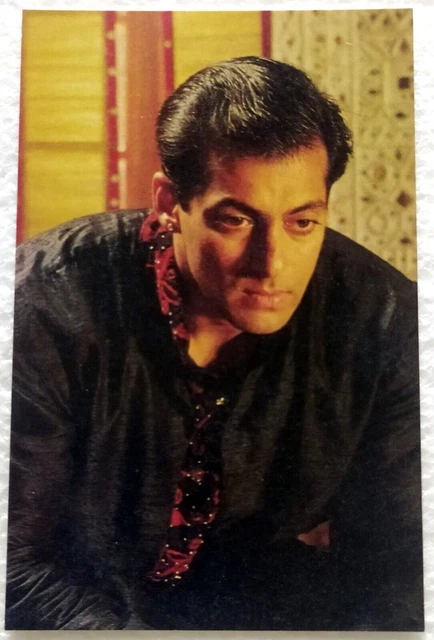 Carte postale rare de l'acteur Bollywood Superstar Salman Khan Carte postale
