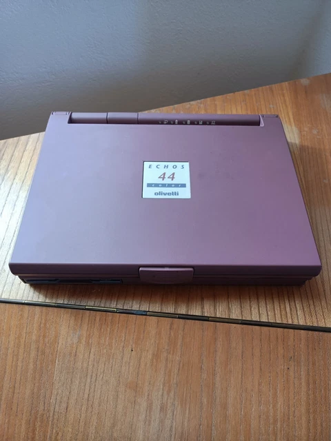 PC Portable Vintage Olivetti Echos 20C - Pour Pièces Ou Restauration, Ne Fonctionne Pas