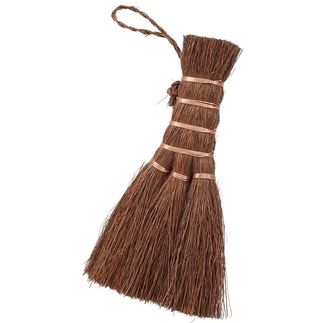 Spazzola per pulizia scopa naturale pulizia casa spazzola tazza di seta palma da cocco M1L7