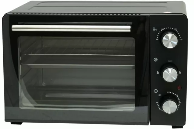 Mini Backofen Ofen Miniofen Pizzaofen Oberhitze Unterhitze 30 L 1500W