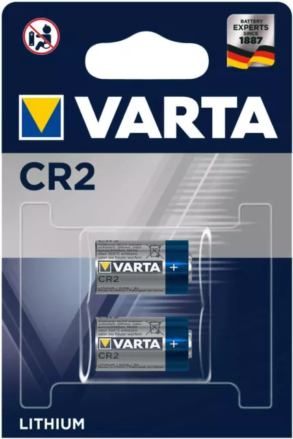 Varta CR2 3V Lithium 6206 2er Blister