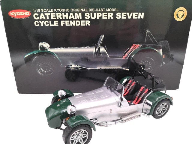 KYOSHO CATERHAM SUPER Seven Cycle Fend 1/18 Mini Car £283.63
