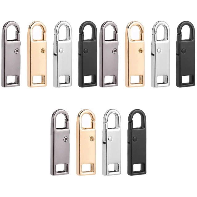 12 Pcs Purses Bags Zipper Detachable Zipper Pull Zipper Fixer Suitcase