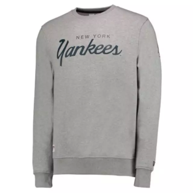 New York Yankees Sweatshirt (Size M) Men's New Era MLB Baseball Logo Top - New