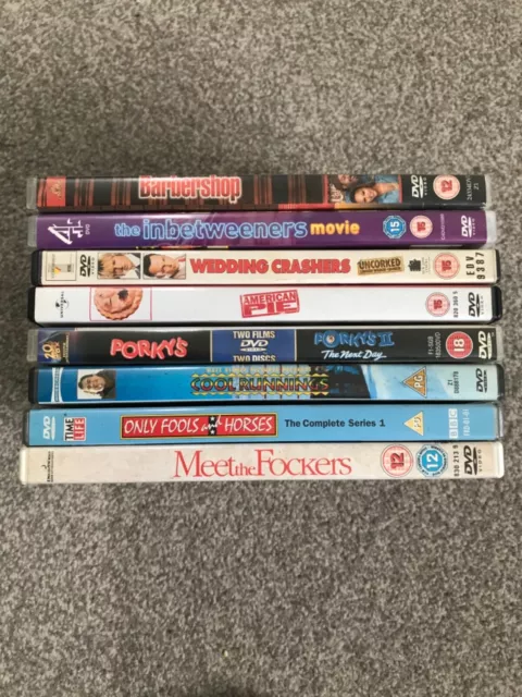 bundle of comedy dvd,s some classics