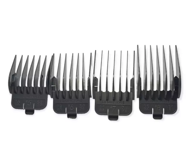 #5 to #8 Remington Replacement Clipper Guide Comb Guard set 5/8in 16mm-1in 25mm