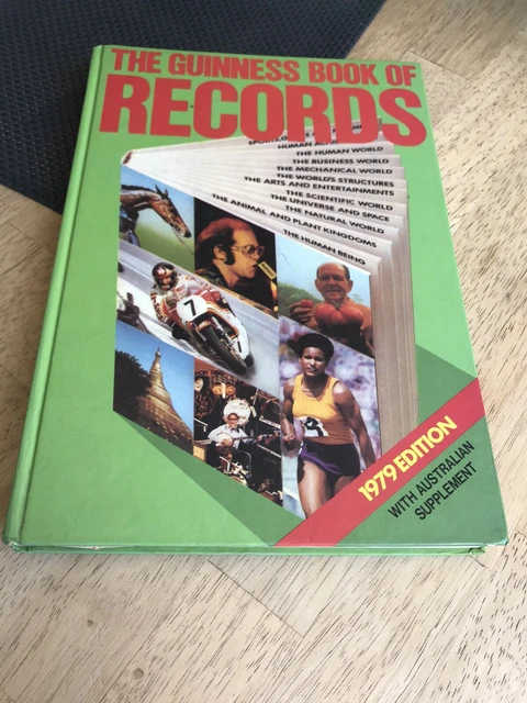 Guinness Book of Records Vintage 1979 Edition HB Norris McWhirter printed UK