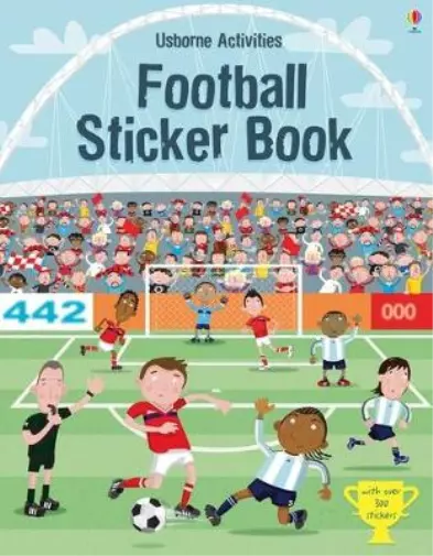 Fiona Watt Football Sticker Book (Paperback) Sticker Books