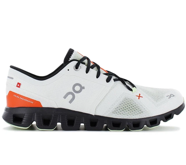 ON Running Cloud X 3 Herren Laufschuhe Weiß 60.98699 5 Sport Freizeit Schuhe NEU