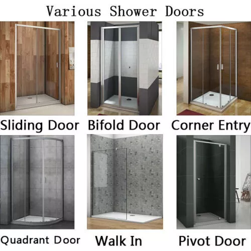 Sliding/Bifold/Corner Entry/Pivot/Quadrant Door/ Wet Room ShowerDoor Enclosure A