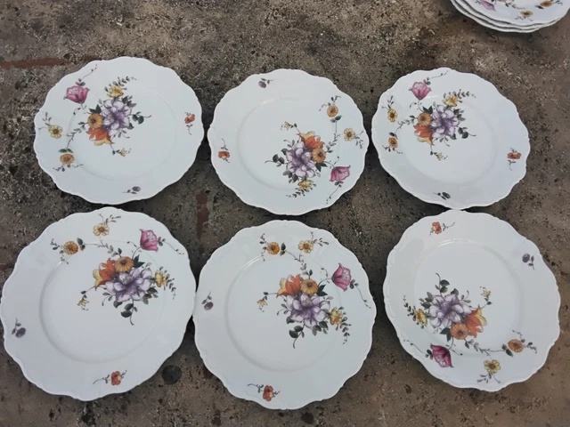 ASSIETTE PORCELAINE 1ER choix Winterling Bavaria - Décor Fragonard EUR