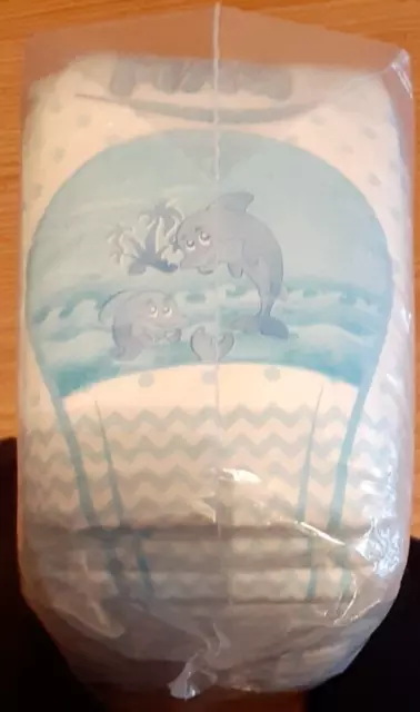 Dolphin Diapers (Size 1) Ct. 25