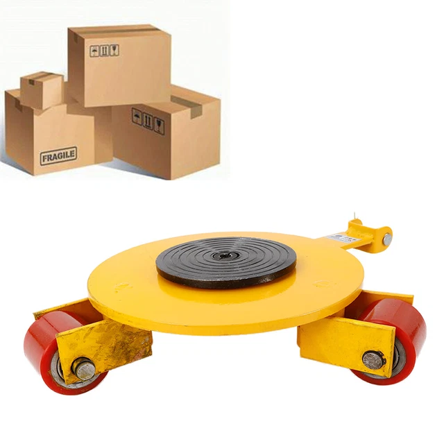Set rulli blindati 2T telaio di trasporto rulli di trasporto scooter industriale scooter NUOVO