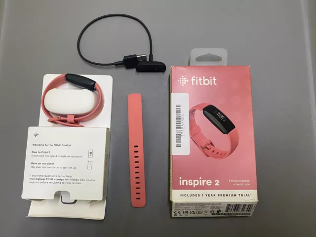 Fitbit Inspire 2 Activity Tracker - Desert Rose. 1 Jahr Premium Testversion enthalten