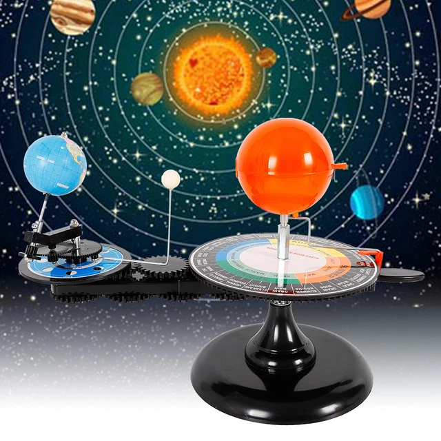 Sun Earth Moon Orbital Model Solar System Orbital Planetarium Educational Model