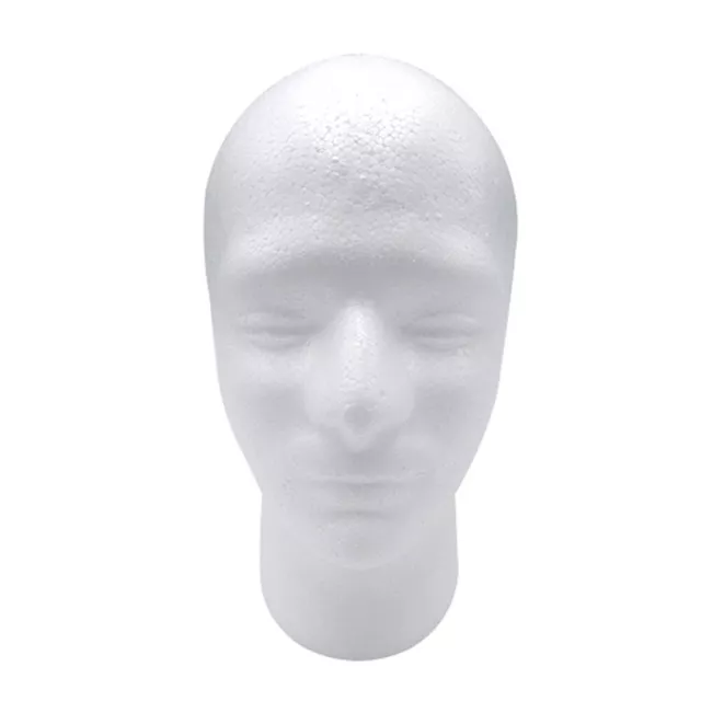 Wigs Glasses Hat Display Holder Stand Model Professional Training Male Foam Head