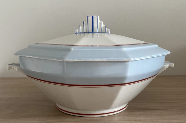 Soupière coquet samarra solignac porcelaine limoges