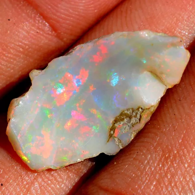 11.85 Cts Exclusive 100% Natural Ethiopian Opal Rough Cabochon AAA Gemstone HG48