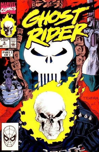 Ghost Rider #6 Volume 2 Marvel Comics October Oct 1990 (VFNM or Better)
