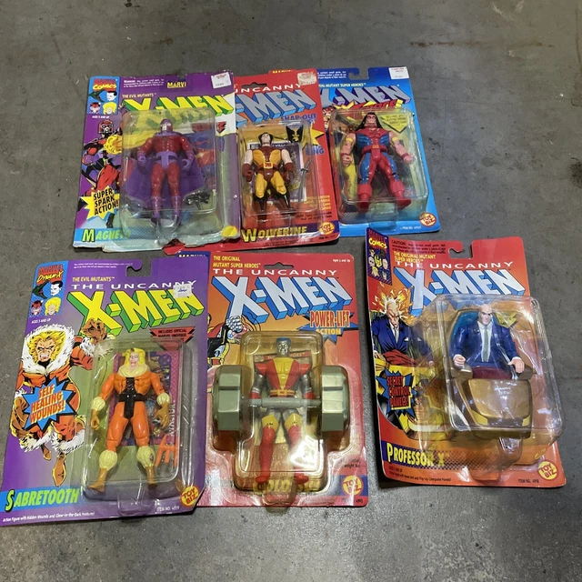 Marvel X-Men Wolverine Snap-Out Claws Action Figure Mixed  Toy Biz L O T Of 6