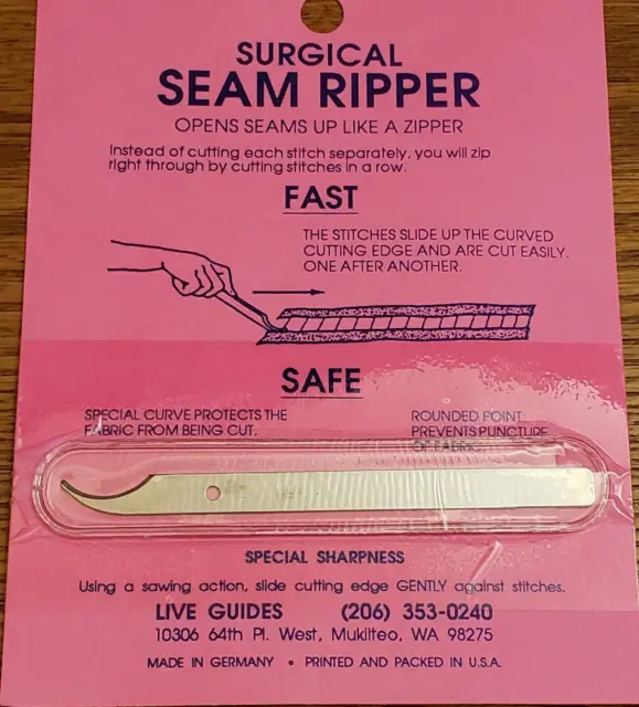 Surgical Seam Ripper New!