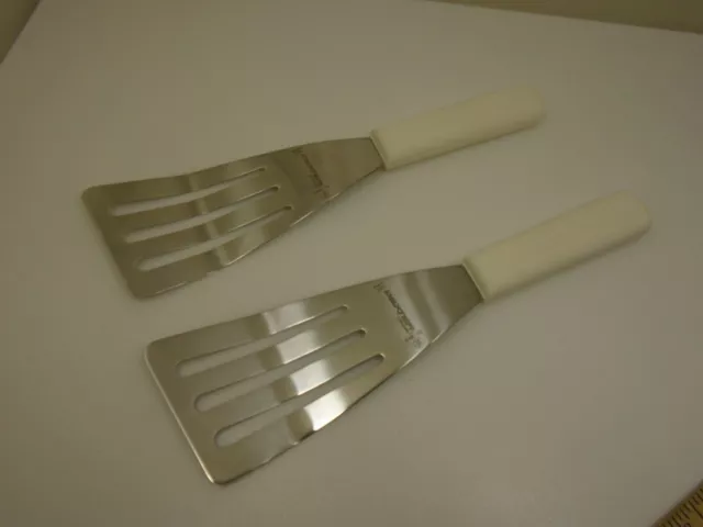 Dexter USA Set (2) 7.5in Spatulas Turners Fish Griddle Saute S187 1/2 Stainless
