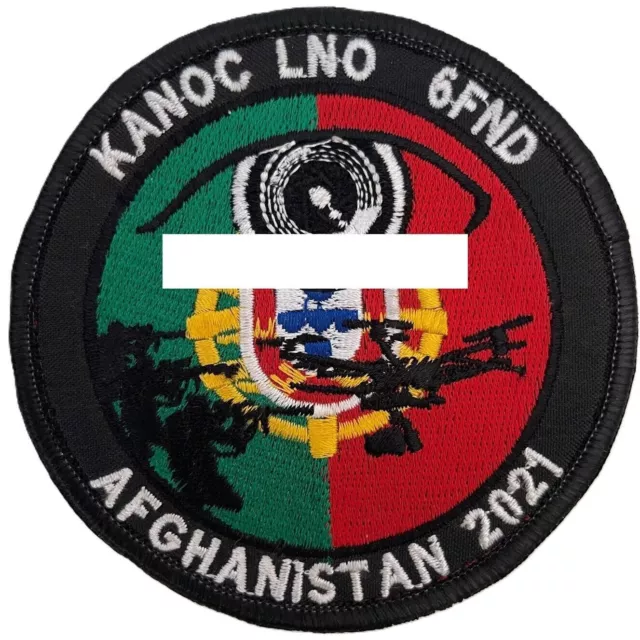 Portuguese KANOC LNO 6FND 2021 vel©®⚙ Patch Afghanistan Made