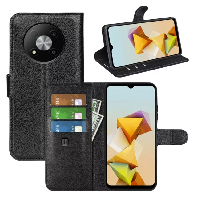 Handy Tasche ZTE Blade A73 5G Handyhülle Hülle Wallet Case Flip Cover Leder Etui