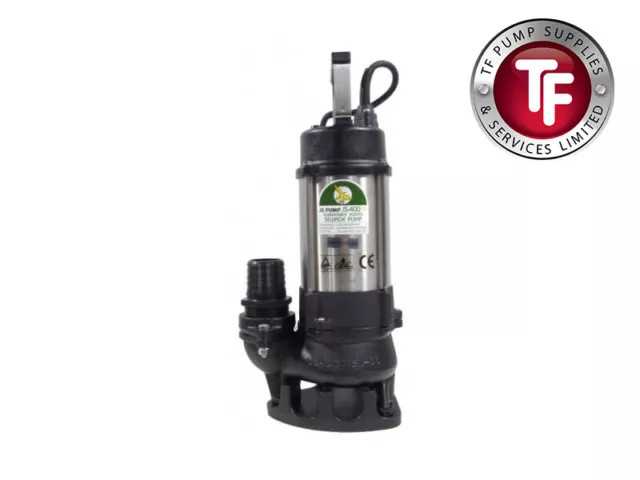 JS 400 Sv Manuale - 5.1cm Subacquea & Scarico Pompa Acqua Senza Float