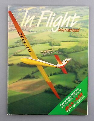 Dan Air Airline Inflight Magazine Winter 1987/88 Route Map Fleet Info