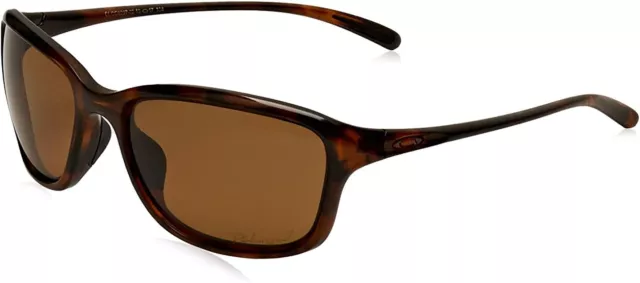 Oakley She's Unstoppable POLARIZED Sunglasses 9297-Tortoise bronze Lens-defect**