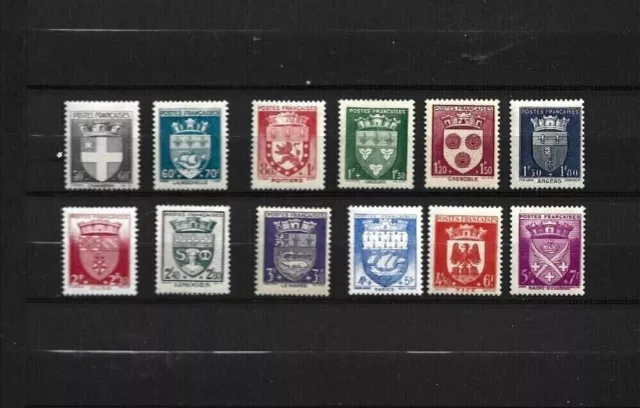 TIMBRES FRANCE NEUFS ** N° 553 à N° 564