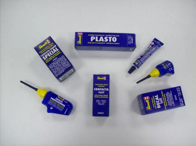 Revell Contacta Plasto Decal Soft Kleber Klebstoff Professional frei wählbar