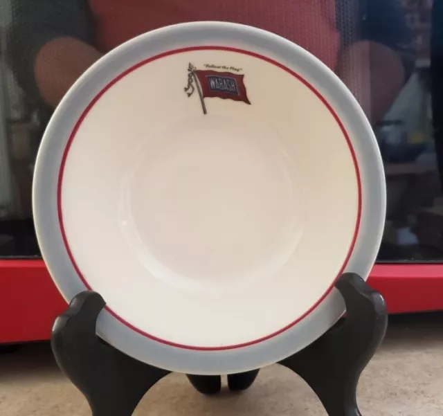 Vintage Syracuse China WABASH Railroad Banner Pattern Cereal bowl