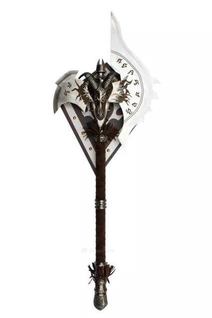 WORLD OF WARCRAFT - SHADOWMOURNE AXE REPLICA (with FREE WALL PLAQUE)