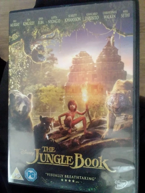 Remake Dvd THE JUNGLE BOOK Live Action remake Disney Dvd £1.72 - PicClick UK