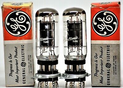 6V6GT Marshall NOS graffiato Base Tubo Valvola 