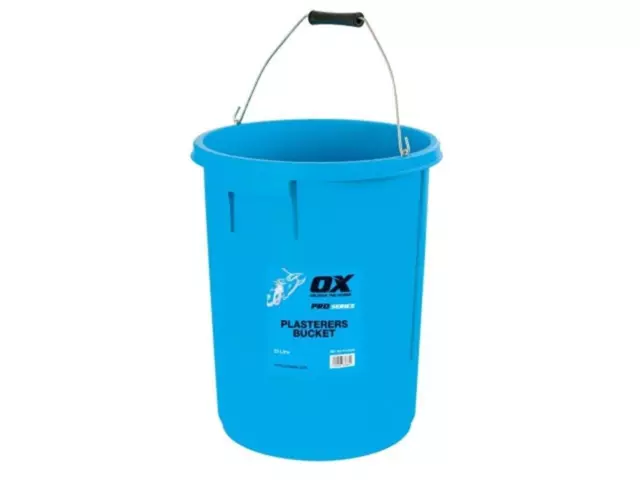 Ox Tools P110825 Pro Plasterers Bucket 5 Gallon / 25 Litres