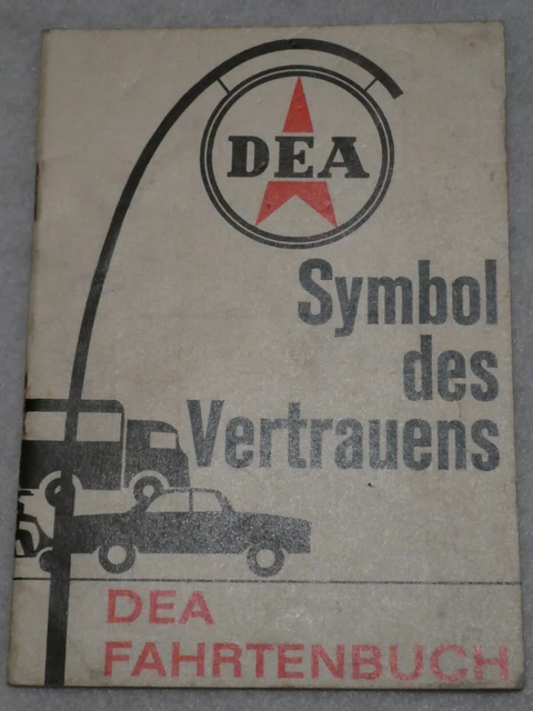 DEA   Fahrtenbuch 60er Jahre Bordbuch