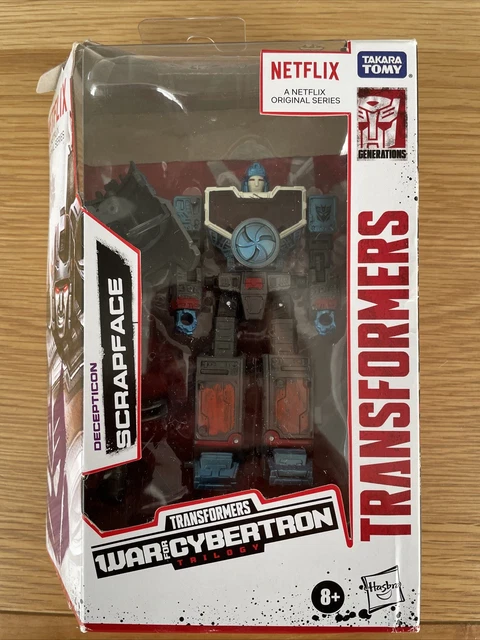 TRANSFORMERS NETFLIX WAR for Cybertron Trilogy - Scrapface Action ...
