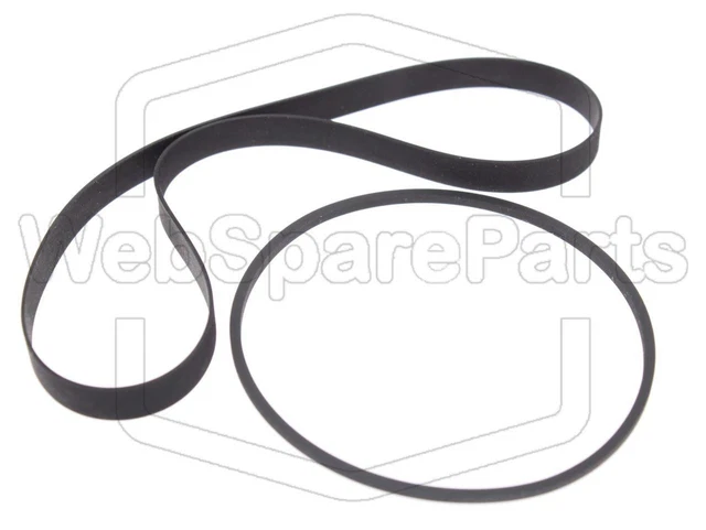 PIONEER CTF600 CT-F600 Kit 4 Courroies Pour Platine K7 ( Set Belts